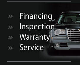Financing, Inspection, Warranty and service at ADF Auto